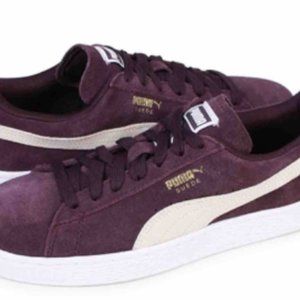 PUMA Suede Burgundy Galaxy Women's Sneakers. Size 6.5
